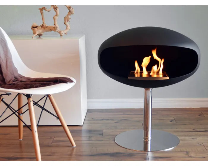 Cocoon Fires Pedestal Black