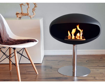 Cocoon Fires Pedestal Black