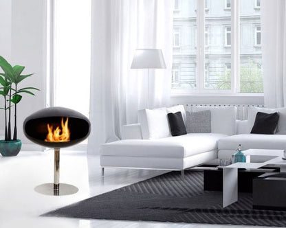 Cocoon Fires Pedestal Black