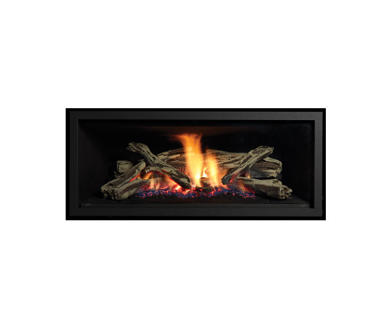 Regency Greenfire w/Log Set Fireplace DV LP