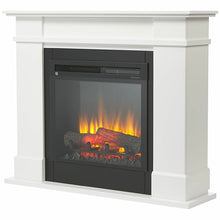 Load image into Gallery viewer, Glen Dimplex 1.5kW Rail White Mantle w/LED Firebox
