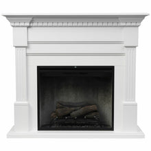 Load image into Gallery viewer, Dimplex 2kW Caden Mantle 30 Revillusion Firebox - White finish
