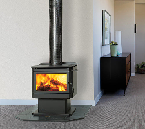 Regency F180 Renmark Wood Fire Black Reg Aust